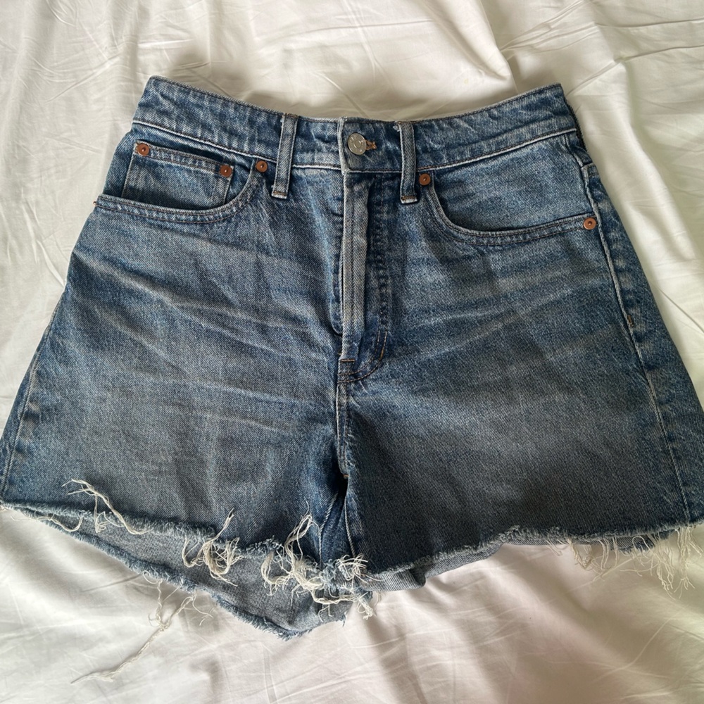 Madewell High-Rise The Curvy Perfect Vintage Denim Short